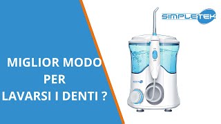 RECENSIONE IDROPULSORE PROFESSIONALE SIMPLETEK ORAL PRO [upl. by Nylarad]