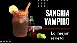 Cómo preparar la bebida SANGRIA VAMPIRO [upl. by Akira]