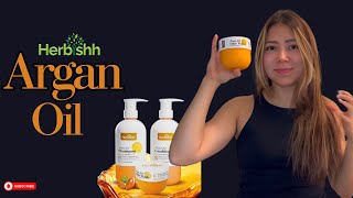 Is Herbishh Argan Oil Set the Ultimate Haircare Solution  Review amp Reveal [upl. by Koser]