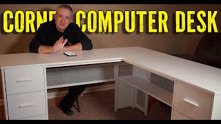 Best Home Office Desk 2025  My New Favorite LShaped Desk for Office [upl. by Laamaj573]