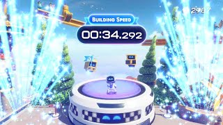 New Astro Bot Building Speed Time Trial [upl. by Athenian]