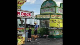 Porter County Fair Food [upl. by Ahsot]