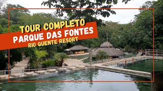 TOUR NO PARQUE DAS FONTES  RIO QUENTE RESORT TUDO O QUE VOCÊ PRECISA SABER PARA A SUA VIAGEM [upl. by Yttiy767]