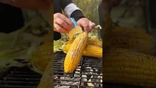 Master Cooking Basics  roasted corn  qovurilgan joʻxori  corn food masterfoodie [upl. by Aicinoid]