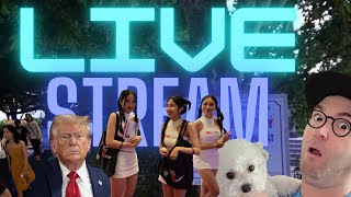 Saigon IRL Night Time live Trump [upl. by Deland]