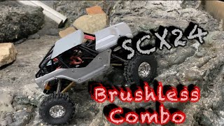 SCX24 Brushless Combo [upl. by Euqinaj137]