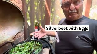 Delicious Silverbeet or Chard with Eggs  Recipe [upl. by Delacourt222]