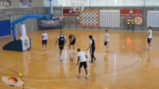 Calentamiento Real Madrid Baloncesto [upl. by Nimref117]