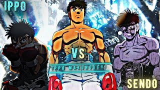 IPPO VS SENDO  AMV  Edit 4K amv edit ippomakunouchi anime [upl. by Acilef]