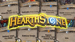 Hearthstone But Its EVERY Keyword [upl. by Ennahtur10]