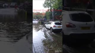 Rufford Ford Flooded Nissan [upl. by Arytal]