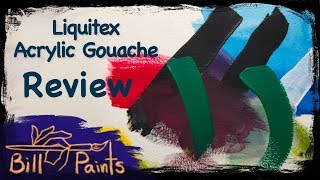 Liquitex Acrylic Gouache Review [upl. by Pelagias]