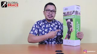 Post Op Knee Brace Economic [upl. by Airahcaz]