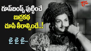 Goosebumps Jai Jai jai Burrakatha Song  NTR Mahamantri Timmarusu Movie  Old Telugu Songs [upl. by Alema]