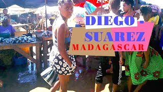 AFRICAN FISH MARKET DIEGOSUAREZ MADAGASCAR Day 11 [upl. by Kamila368]