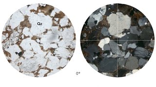 Virtual Microscope Χαλαζίας  Quartz [upl. by Jobi]