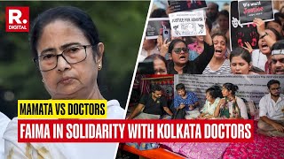 Kolkata Doctors Stir FAIMA Calls for Nationwide Shutdown of Elective Services at Hospitals [upl. by Marmaduke]