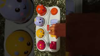 🏳️‍🌈🏳️‍🌈Satisfying Fisher price pop up toys 🏳️‍🌈🏳️‍🌈trending toys asmertoys asmr [upl. by Ahsyad]