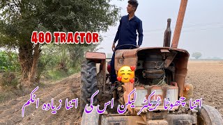 480 Tractor itna chota Tractor Lakn Is Ke Itna Zada Income 🥺🥰 [upl. by Bartle]