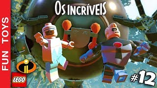 LEGO OS INCRÍVEIS 12 🔴 Sr Incrível e Gelado enfrentam DOIS OMNIDROIDES na ilha do SINDROME PTBR [upl. by Sierra]