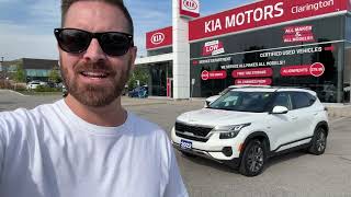 Kia Seltos EX Review at Clarington Kia [upl. by Ahsan]