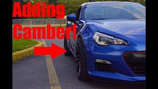 Whiteline Camber Bolt Install on Subaru BRZ [upl. by Oicnedurp]