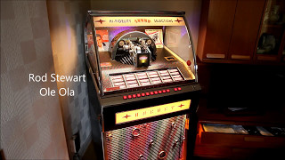 Rod Stewart Ole Ola played on the Rocket 88 Juke Box [upl. by Codie]