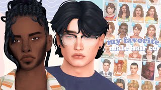 my favorite sims 4 maxis match male hair cc that you need to have  links ✨ [upl. by Goff692]