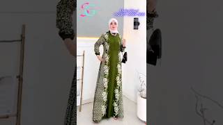 GAMIS BATIK INDONESIA BY SOBHA GAMIS MODEL TERBARU 2024 fasion fasiondesign muslimfashion gamis [upl. by Gwenneth]