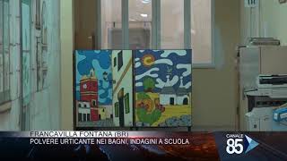 29 gennaio 2019 Francavilla Fontana BR Polvere urticante nei bagni indagini a scuola [upl. by Vilberg]