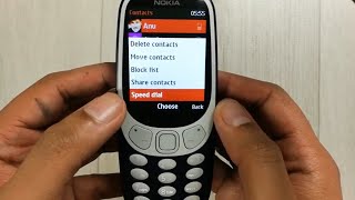 How to Set Speed Dialing in Nokia 3310  Speed Dialing Nokia [upl. by Nosdrahcir]