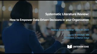 Systematic Literature Review – How to Empower DataDriven Decisions in your Organization [upl. by Mungovan564]