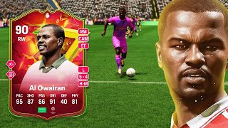 90 GOLAZO SAEED AL OWAIRAN SBC PLAYER REVIEW  EA FC 24 ULTIMATE TEAM [upl. by Ahsiakal542]