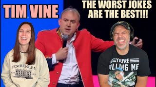 Tim Vine  The Worst Jokes Are Always the Best REACTION [upl. by Danna]