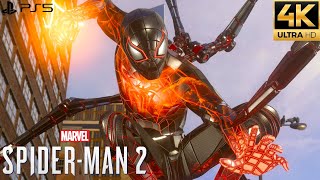 Marvels SpiderMan 2 PS5  Programmable Matter Suit Free Roam Gameplay 4K 60FPS [upl. by Nussbaum]