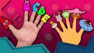 Finger Family Collection  Top 7 Finger Family Nursery Rhymes [upl. by Arahset]