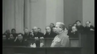 El último discurso de Stalin  14 de Octubre de 1952 subtitulos en español [upl. by Nigrom13]