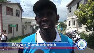 INDEPENDENCE BATON RELAY BRINGS HOPE TO VIEUX FORT [upl. by Burris609]