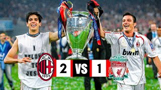 Ac Milan vs Liverpool 21 Champions League Final 2007 [upl. by Clark]