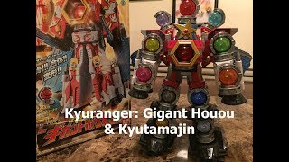 Kyuranger Gigant Houou amp Kyutamajin  Captain Subpars Toy Reviews [upl. by Kremer]