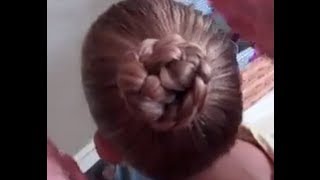 How to do a Ballet or Dance Hair Bun Bun Hairstyles Pretty Hair is Fun [upl. by Brunelle]