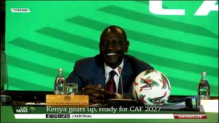 2027 AFCON I President William Ruto assures Patrice Motsepe of Kenyas readiness to host CAF [upl. by Schacker937]