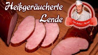 Heißgeräucherte Lende selber machen  Schweinefilet saftig und zart  Opa Jochens Rezept [upl. by Nereen]