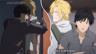 Ash x Eiji moment 11  Ash comes to save Eiji [upl. by Engeddi7]