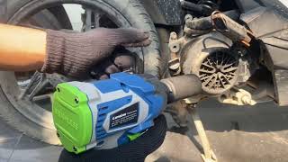 Impact Wrench 1200nm Terbaru  Unboxing dan Test [upl. by Yahc]