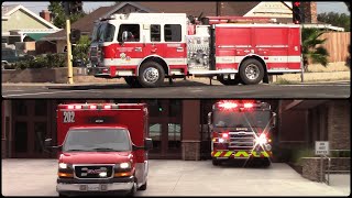 Unposted July2019 SBCoFD Phaser Tone Structure Fire Response amp Rialto Co 202 [upl. by Adnyc]