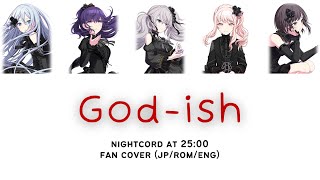 PROJECT SEKAI Godish 神っぽいな by PinocchioP Nightcord at 2500 Fanmade Cover [upl. by Jacquelyn]