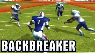 BIG JUKE COLLISIONS  BACKBREAKER Tackle Alley Gameplay 22 [upl. by Cohin402]