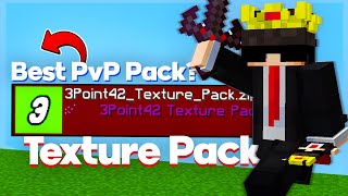 Best PvPSurvival Texture Pack  3Point42 Texture Pack Showcase MrAyanPlayzOP1 [upl. by Barlow989]