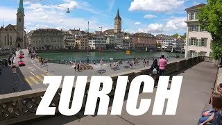 A Tour of Beautiful Zurich Switzerland The Perfect City [upl. by Idnyl915]